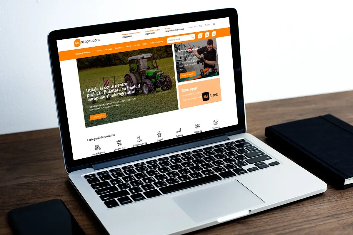 realizare magazin online unelte