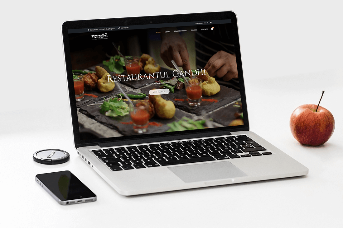 realizarea unui restaurant online indian